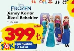 DİSNEY FROZEN KARLAR ÜLKESİ BEBEKLER OYUNCAK